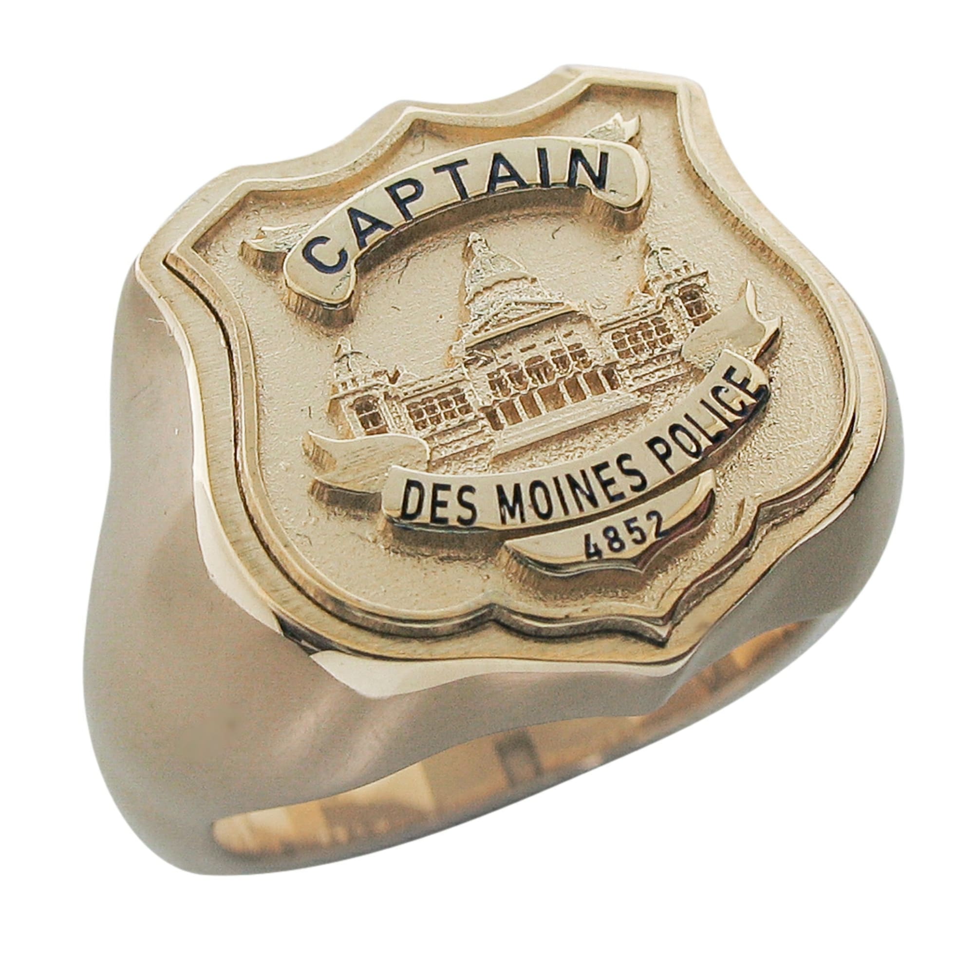 Custom badge ring